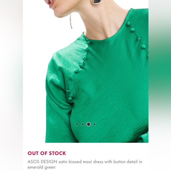 ASOS satin maxi dress - Picture 11 of 11